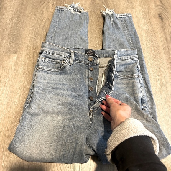 Citizens of Humanity Olivia High Rise slim ankle ~ size 26 - Picture 5 of 9